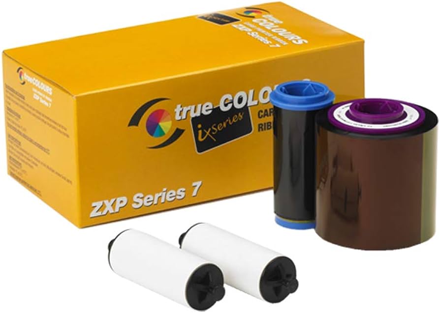 Zebra 800077-742 ribbon YMCKO para ZXP Series7 de 750 impresiones (ZXP7)