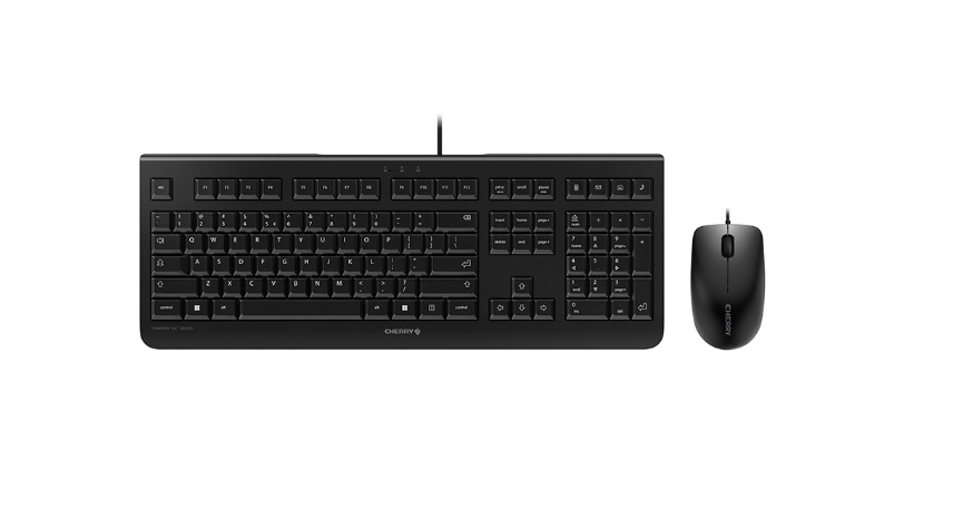 Cherry Teclado JD-0800EU-2 Combo Teclado y Mouse