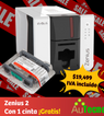 Evolis ZN2-0001-A Zenius 2 impresora de tarjetas y credenciales