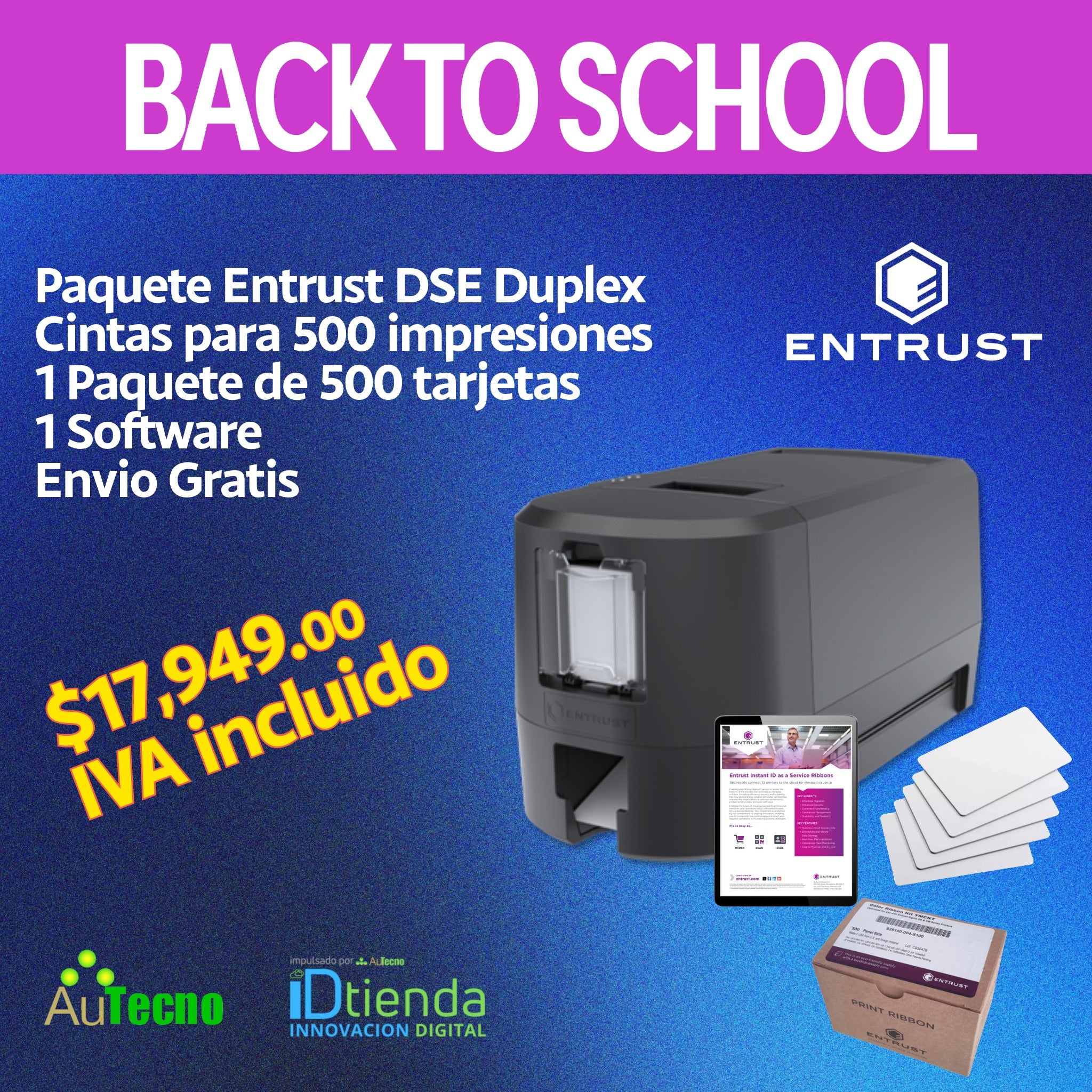 🎓Paquete listo para imprimir: DSE DUAL Entrust, kit completo para este regreso a clases