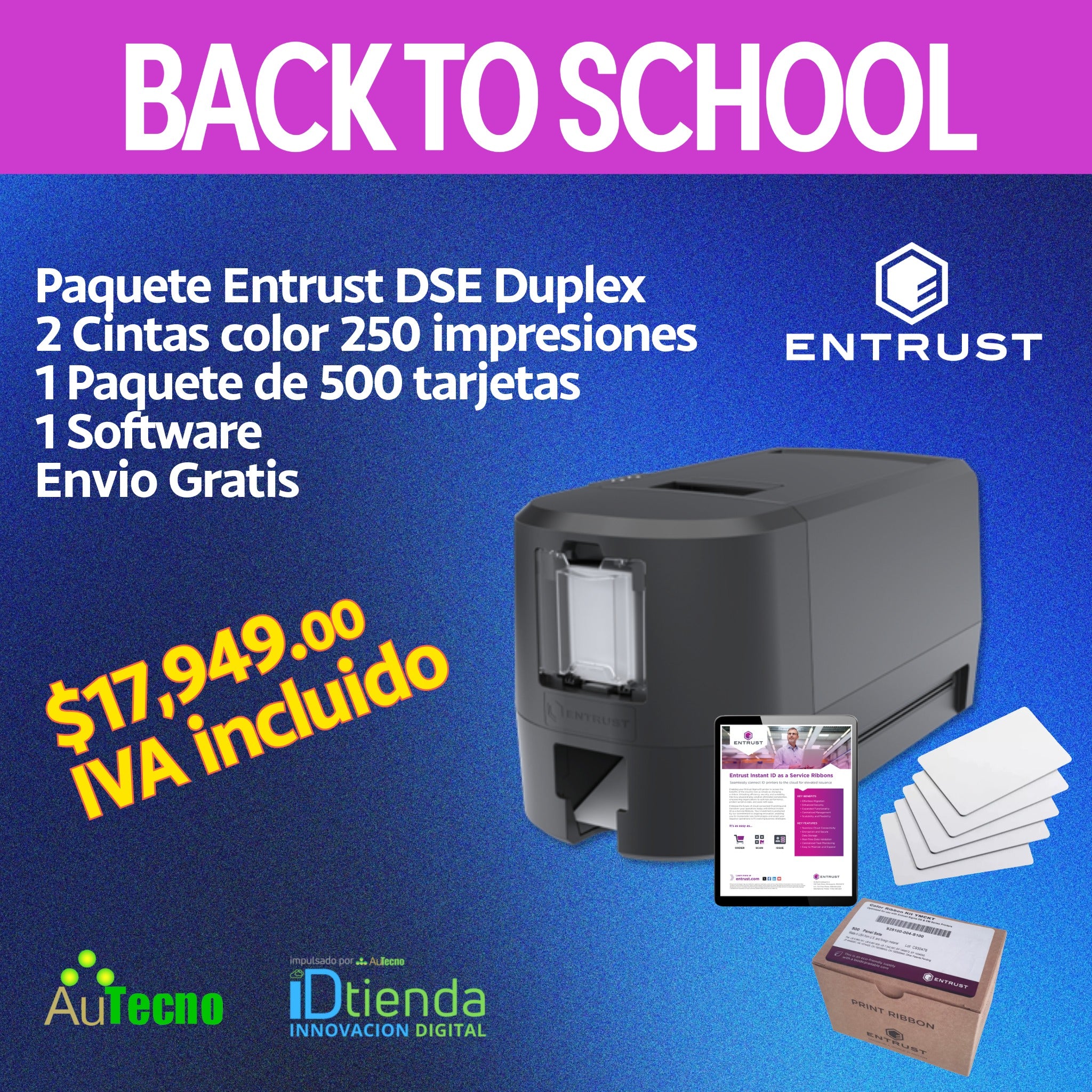 🎓Paquete listo para imprimir: DSE DUAL Entrust, kit completo para este regreso a clases