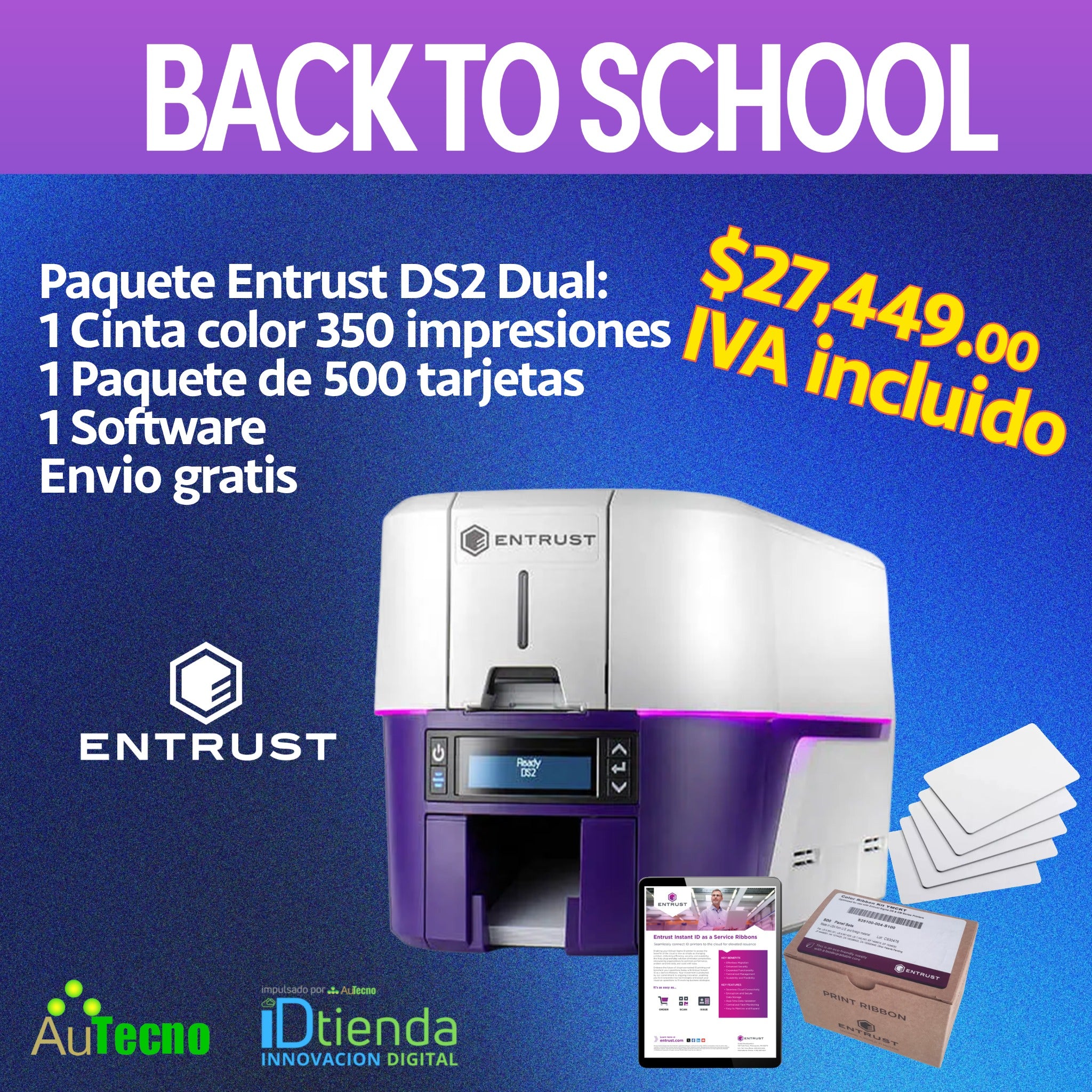 🎓Paquete listo para imprimir: DS2 Dual Sided, paquete escolar completo