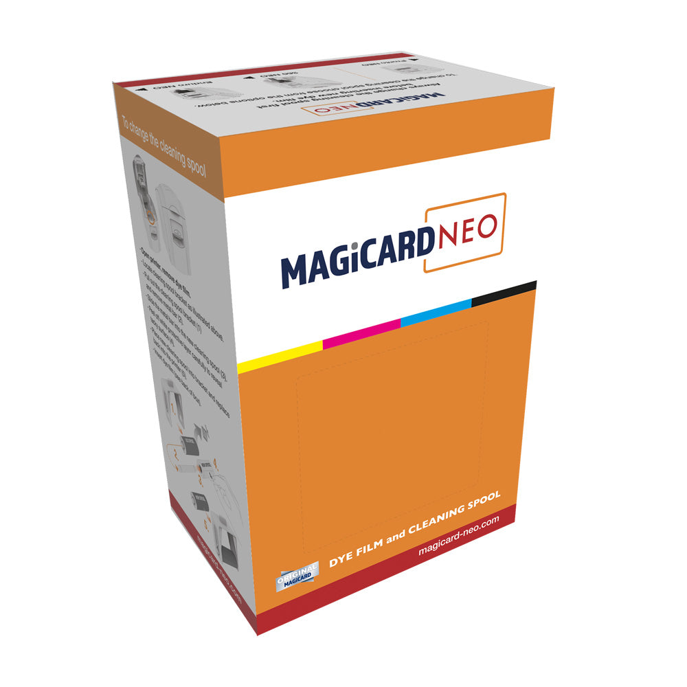 Magicard MN100YMCKO ribbon de color para 100 impresiones (MN100)